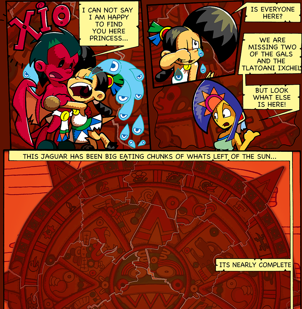 Macoatl - Episode 84, Page 1: The sun and the jaguars 64